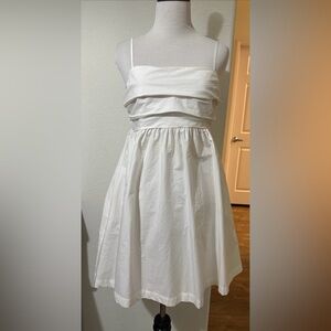 A New Day Sleevless Ruched Top Babydoll Dress, sz XS New Without Tags